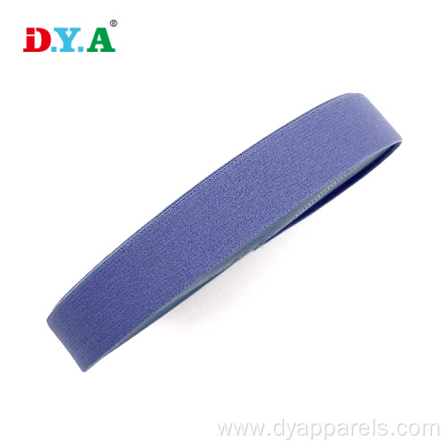 20mm Navy Colorful Elastic Hair Band Elastic Band